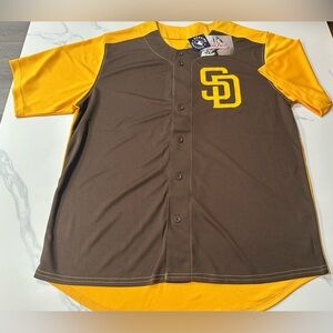 San Diego Padres Stitches Men’s Jersey (Large) Retails For $85